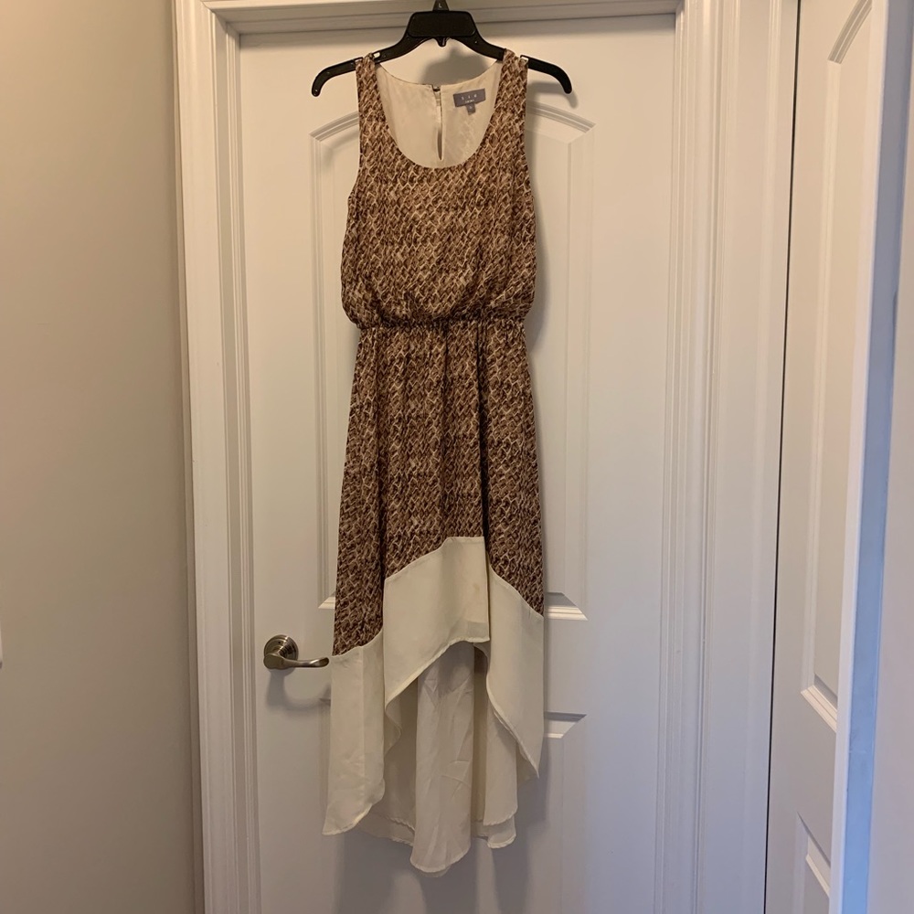 Animal print dress
